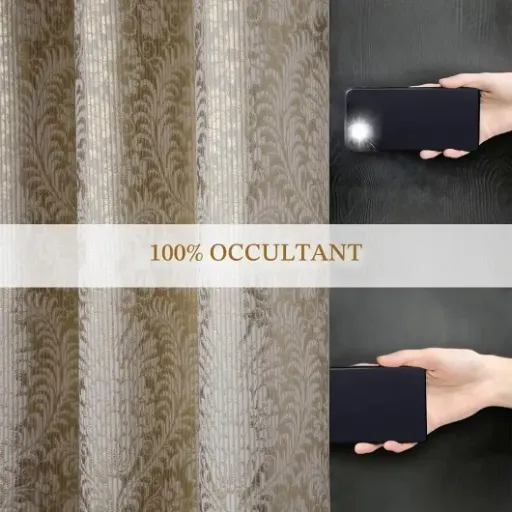 Test always4u Rideaux occultants velours doré : beaux, bien épais, mais pas parfaits