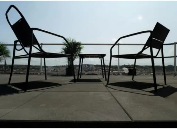 Jardinex Dalle terrasse béton Composite recyclé 50x50x3 cm - 7 kg : Facile à Poser - Gris Anthracite