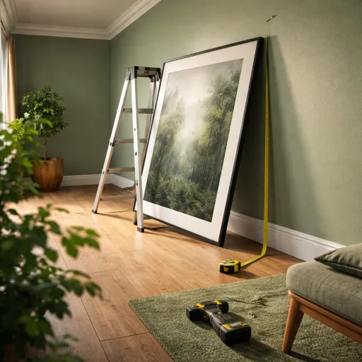 Hauteur d'accrochage d'un tableau : la vraie mesure, pas 1m60 automatique