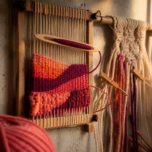 Tissage mural et macramé : la déco textile qui redonne de la chaleur aux murs froids