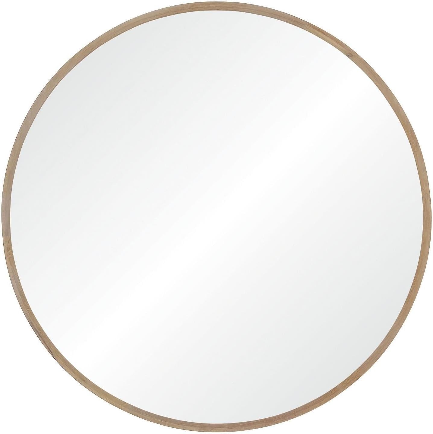 MOB-IN Miroir XXL en chêne Rond 150cm