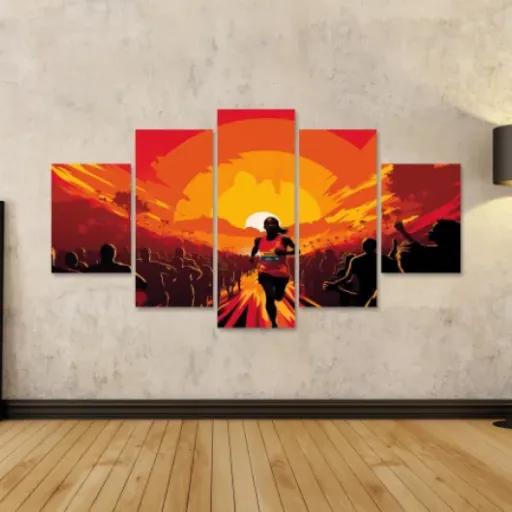 Test Islandburner Tableau Marathon : un grand visuel sportif qui fait le job sans chichis