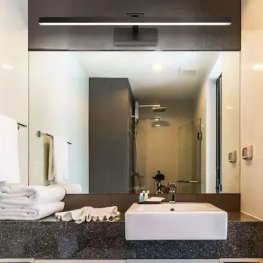 Test Klighten Lampe Miroir LED 60 cm : une applique simple qui fait bien le job au-dessus du lavabo