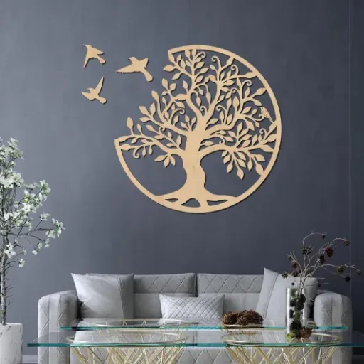 Test SENTOP Arbre de Vie 90 cm : belle déco murale, mais le bois fait un peu "cheap" pour le prix