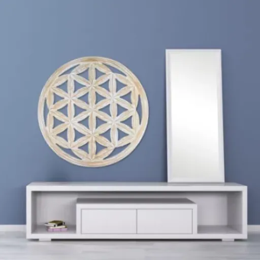 Test Coco Papaya Fleur de vie 60cm : un grand décor mural qui change vraiment un mur blanc