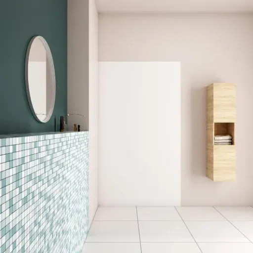 Test AICA Panneau mural de douche 90x210 : une grande plaque alu qui fait le job sans se compliquer la vie