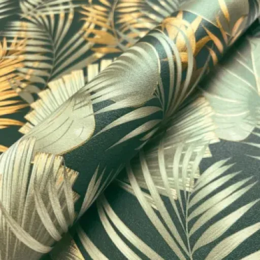 Test NEWROOM Papier peint Vert Jungle : un look tropical qui en jette sans se ruiner