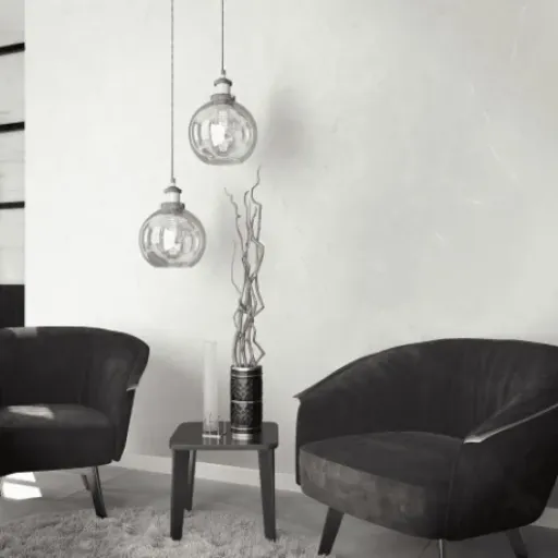 Test marburg Papier peint béton blanc brillant : un look industriel propre sans se ruiner