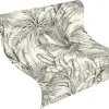 Test Rasch Selection 478013 : un papier peint jungle noir et blanc qui fait le job sans prise de tête