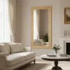 Test MO.WA Miroir Mural Grand Bois 82x182 : un grand miroir rustique qui fait le job sans chichi