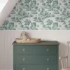 Test Sanders & Sanders toile de jouy verte : le papier peint qui change vite l’ambiance sans être parfait