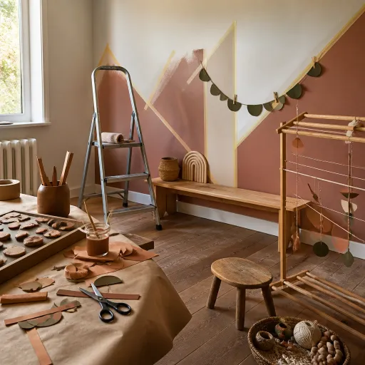 Atelier déco murale des vacances : cinq projets à faire avec les enfants cet été