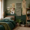 Décoration murale chambre ado : lâcher prise sur Pinterest et leur laisser un mur à eux