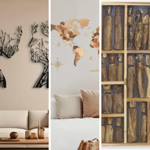Top Décorations murales bois sculpté